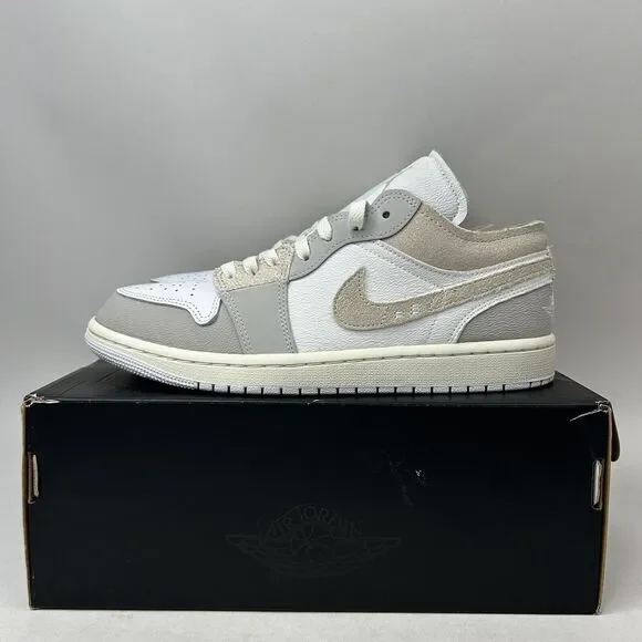 Nike Shoes Air Jordan 1 Low SE Craft Inside Out “Tech Grey” 2024 - Picture 6 of 8